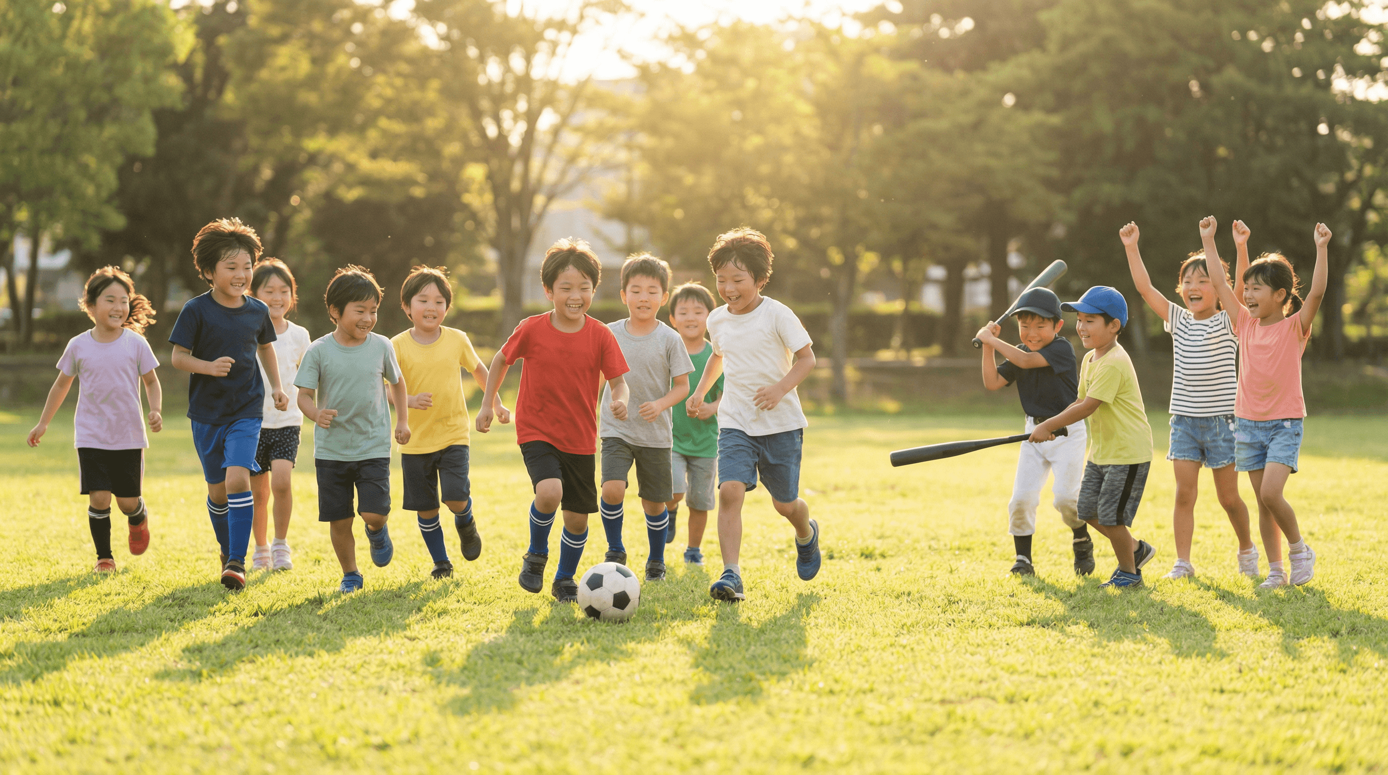 子供たちの笑顔
